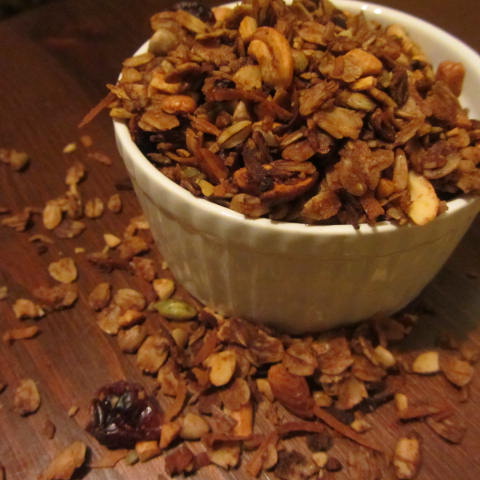 Nutty Molasses Granola