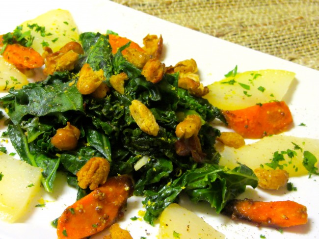 Wilted Kale Salad