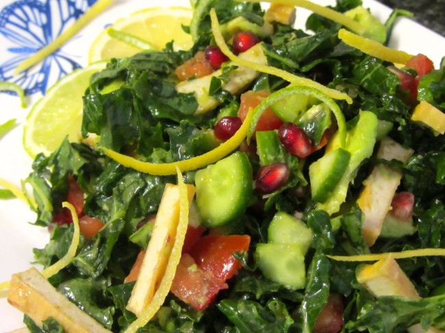 Smoked Maple Kale Salad